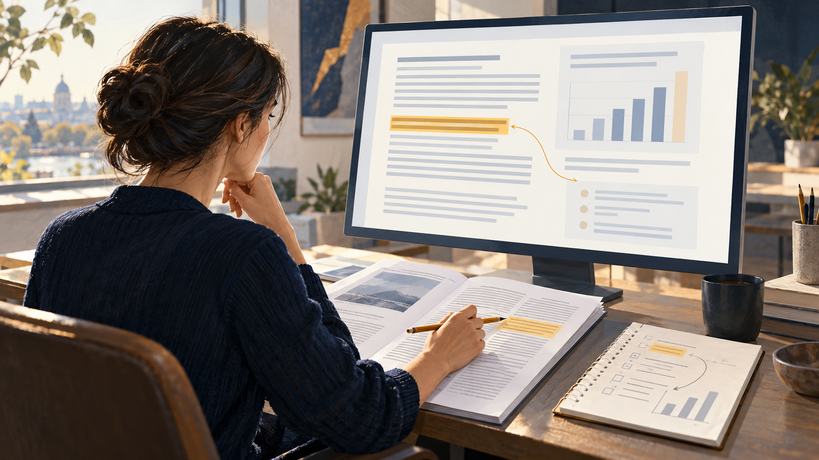 What Are You Looking For When You Review AI’s Work?