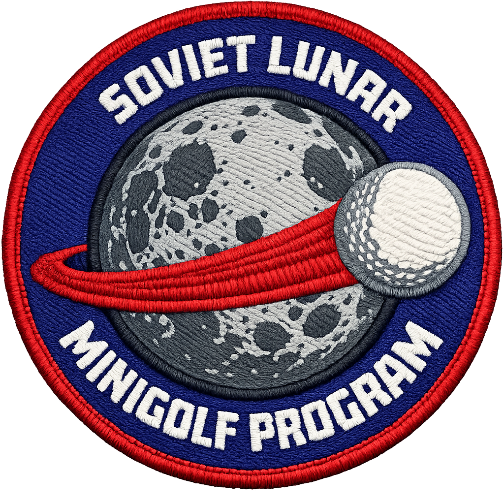 Badge for the Soviet Lunar Minigolf Program