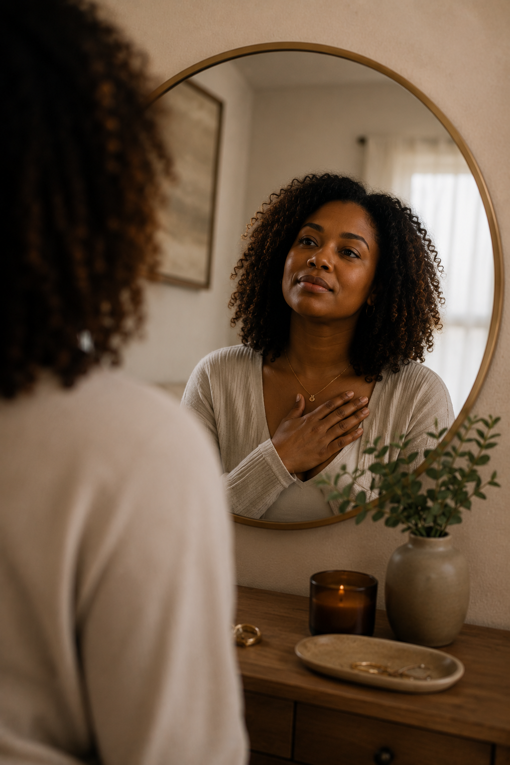 Black Woman carrying emotional and relational overwhelm