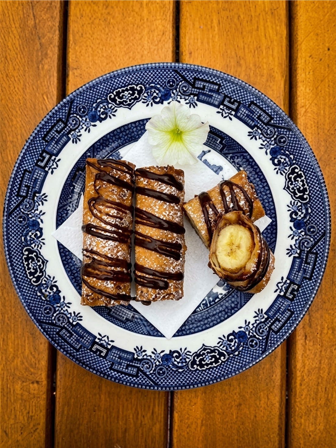 Dessert Loempia loaded van Lumpi