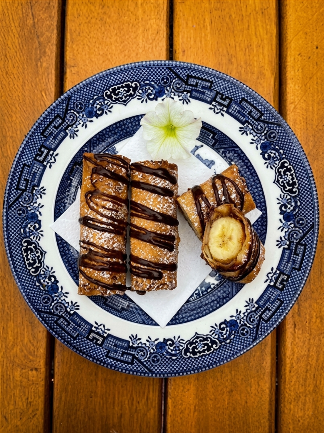 Dessert Loempia loaded van Lumpi