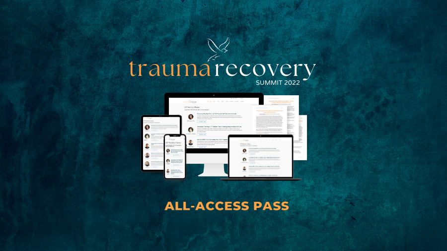 The member area for the Trauma Recovery Summit pass