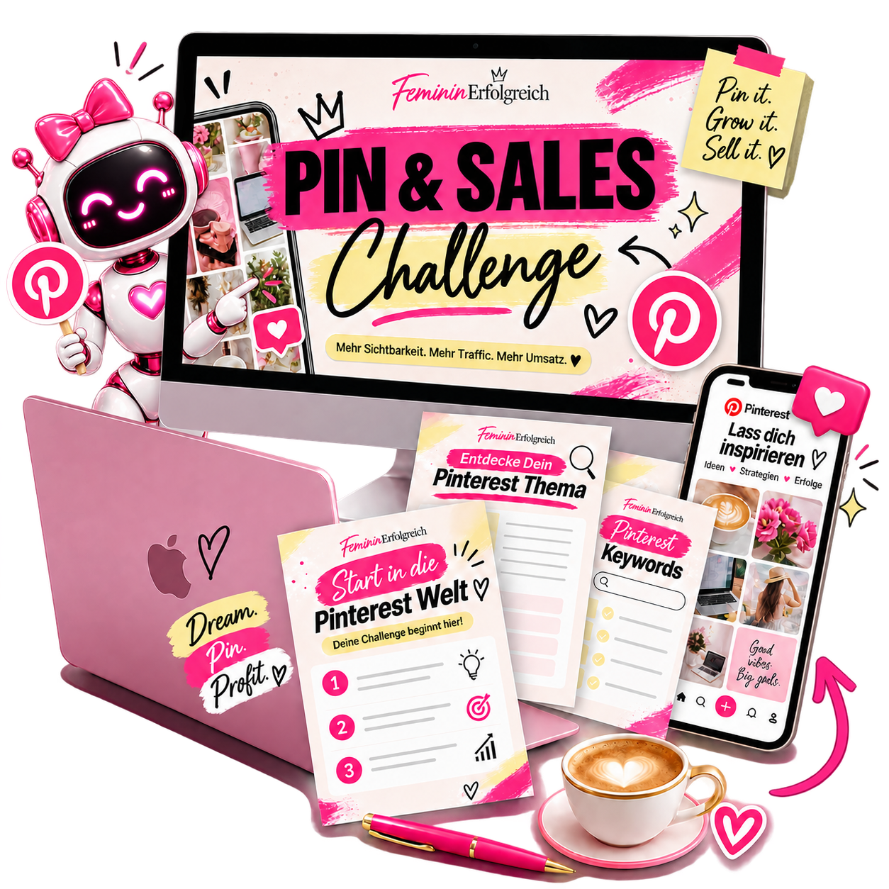 PIN & SALES Die 7 Tage Pinterest Challenge