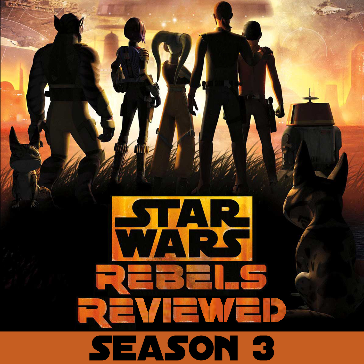 Mike Of Genuine Chit Chat and Star Wars Comics in Canon Logo