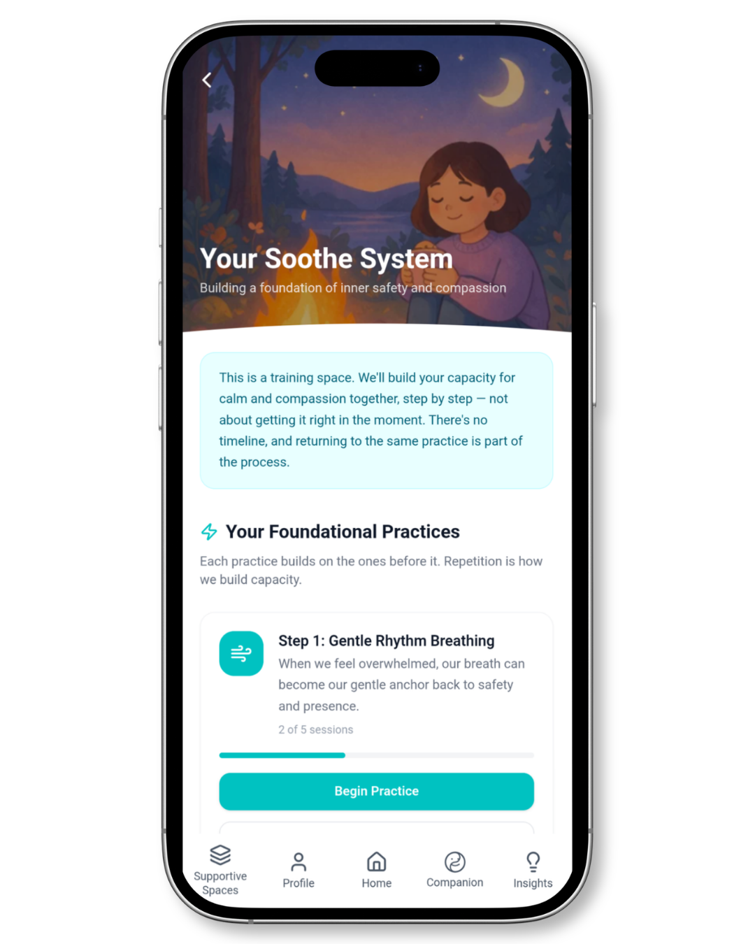 Your Soothe System: foundational guided practices