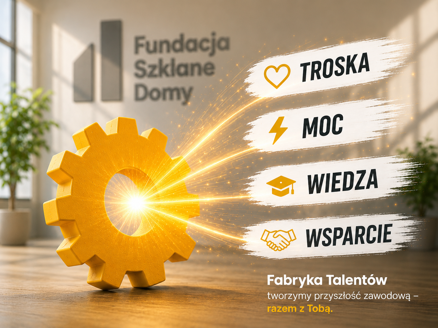 Dziewczyna na wózku pracuje na laptopie
