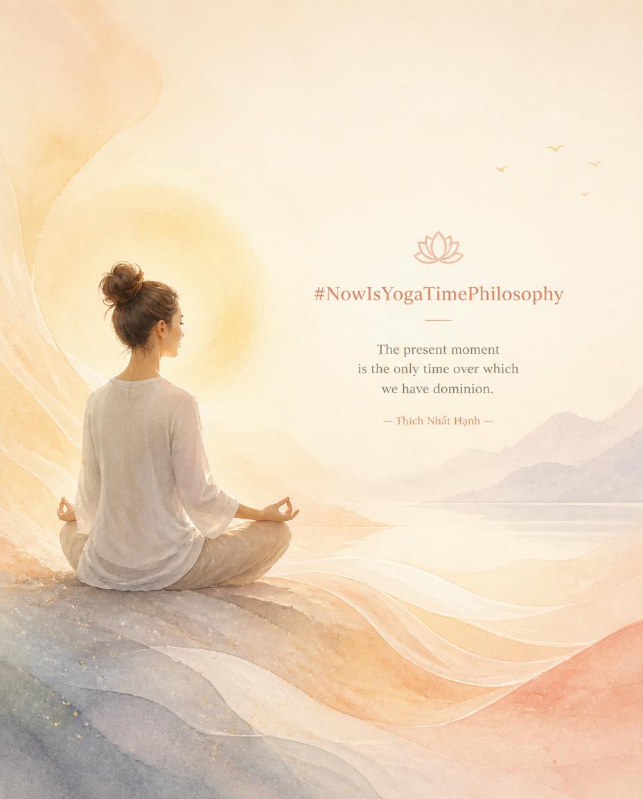 Soft watercolor image of a meditating figure surrounded by flowing pastel light and spacious calm. Dhyana, the seventh limb of Patanjali's yoga.