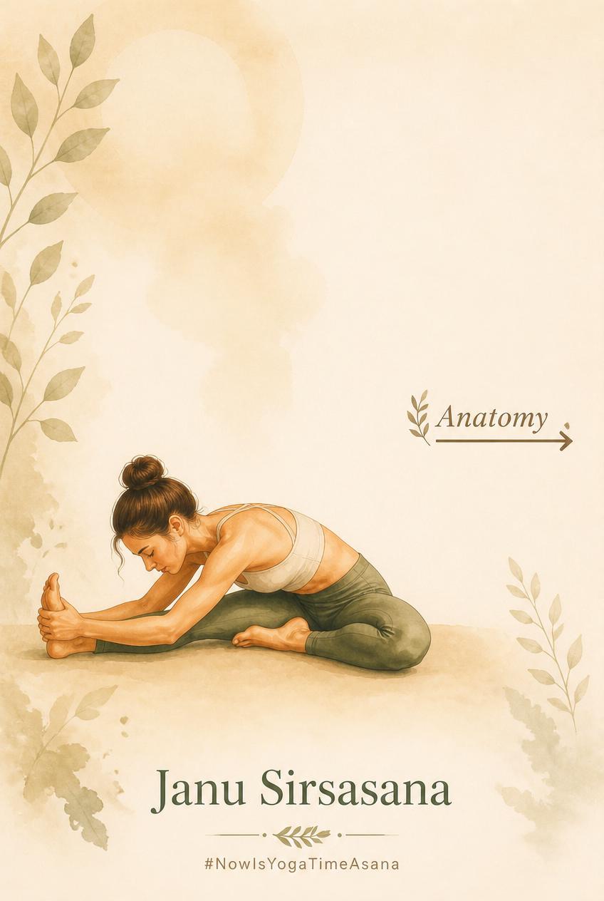 Beautiful woman practicing Janu Sirsasana - Head-to-Knee Pose