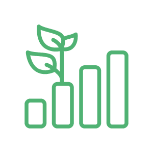Measurable impact icon