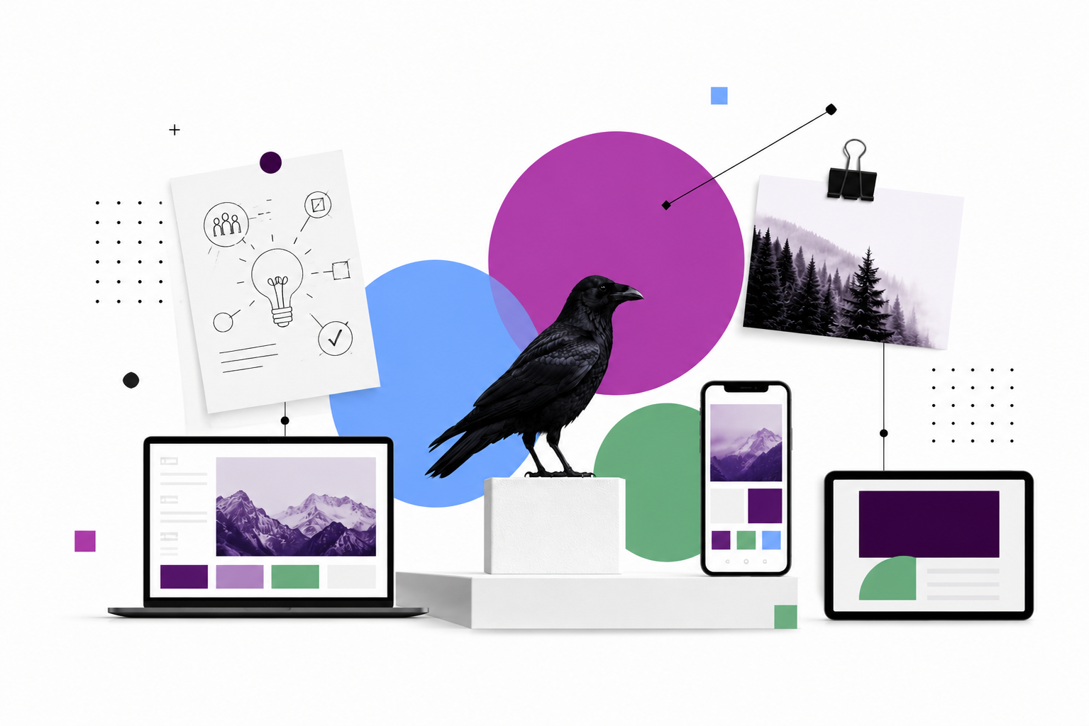 East Raven featured work