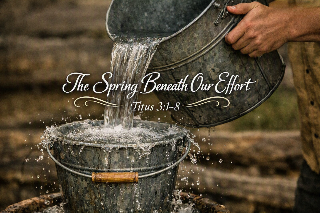 The Spring Beneath Our Effort