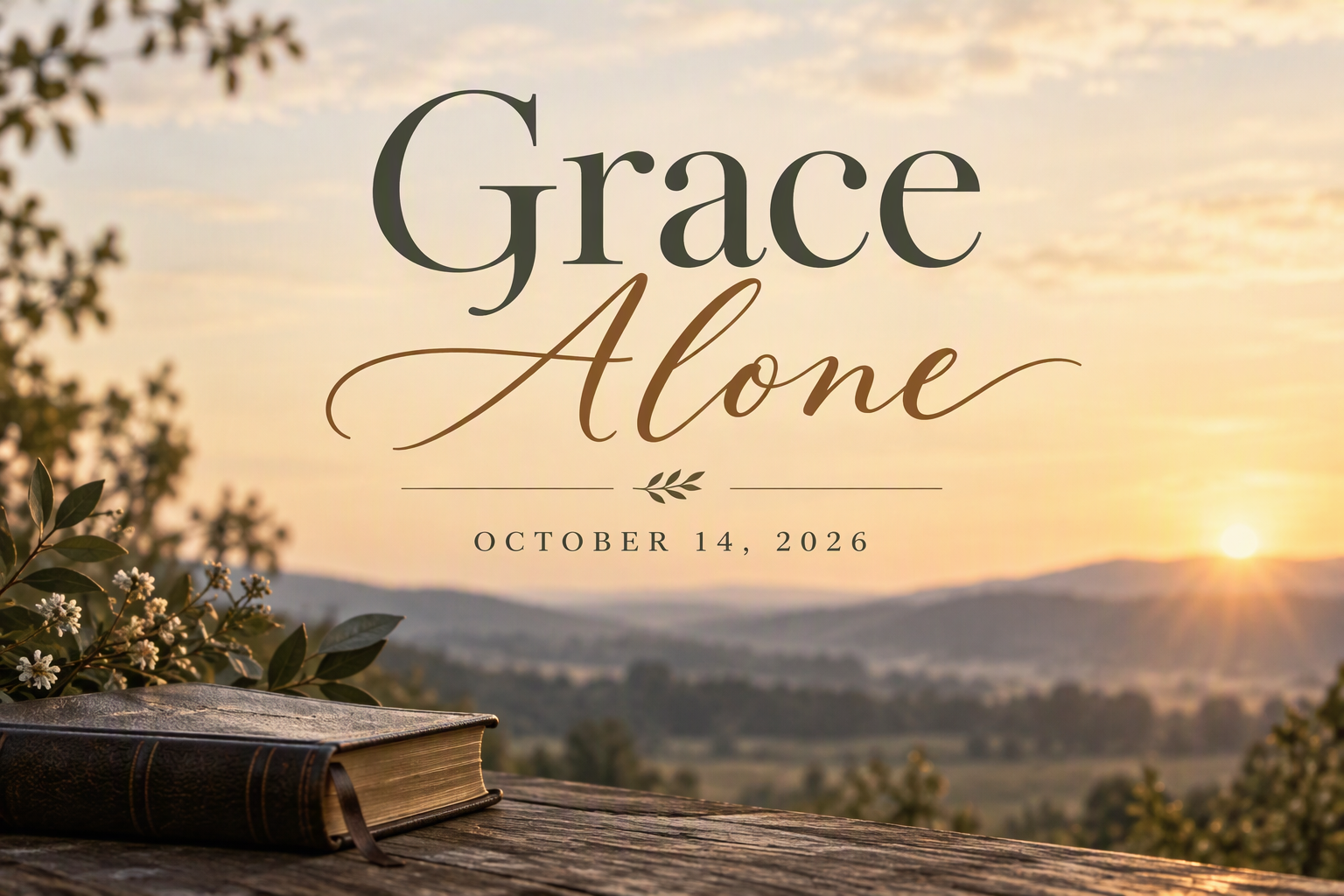 Grace Alone