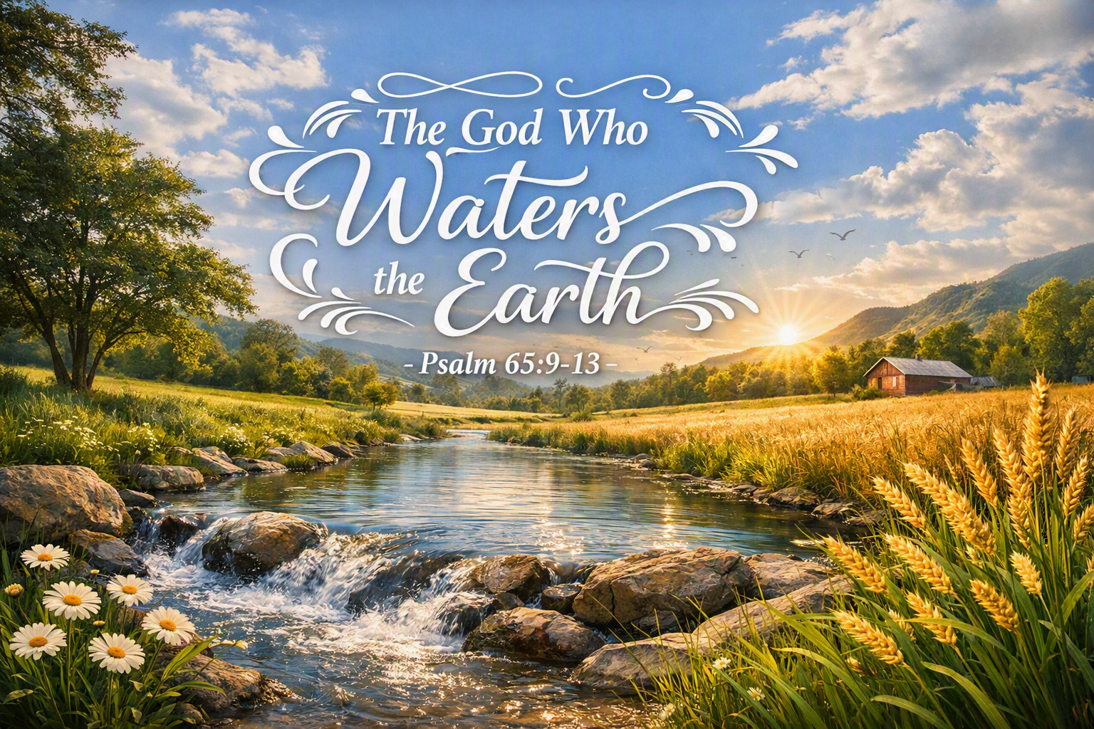 The God Who Waters the Earth