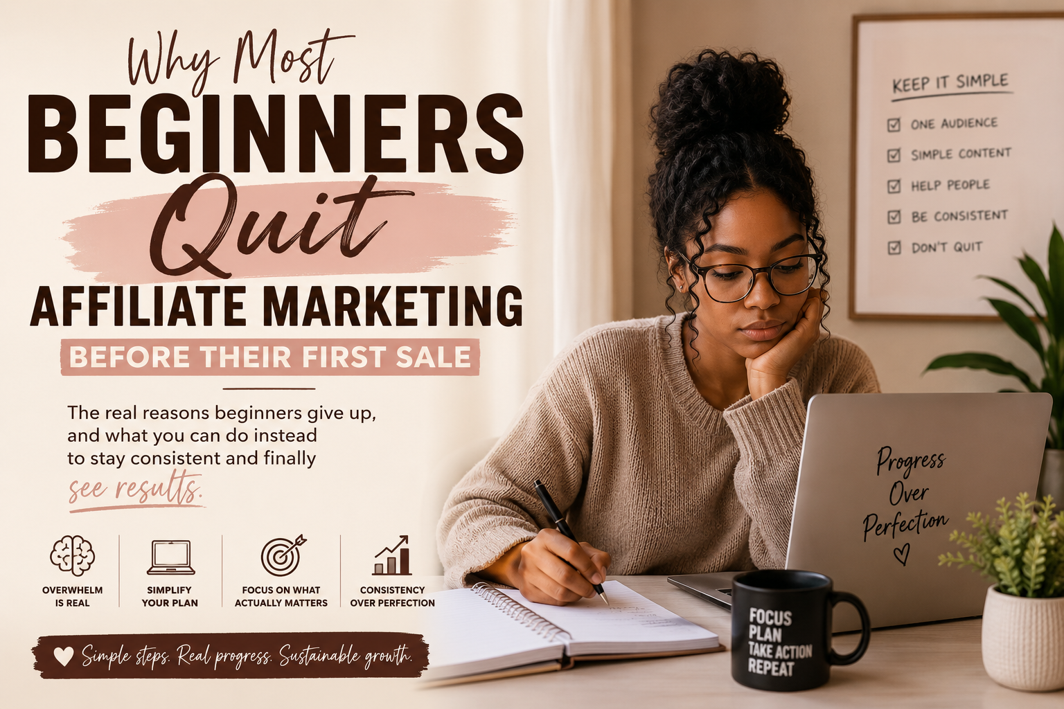 WHY MOST BEGINNERS QUIT AFFILIATE MARKETING BEFORE THEIR FIRST SALE