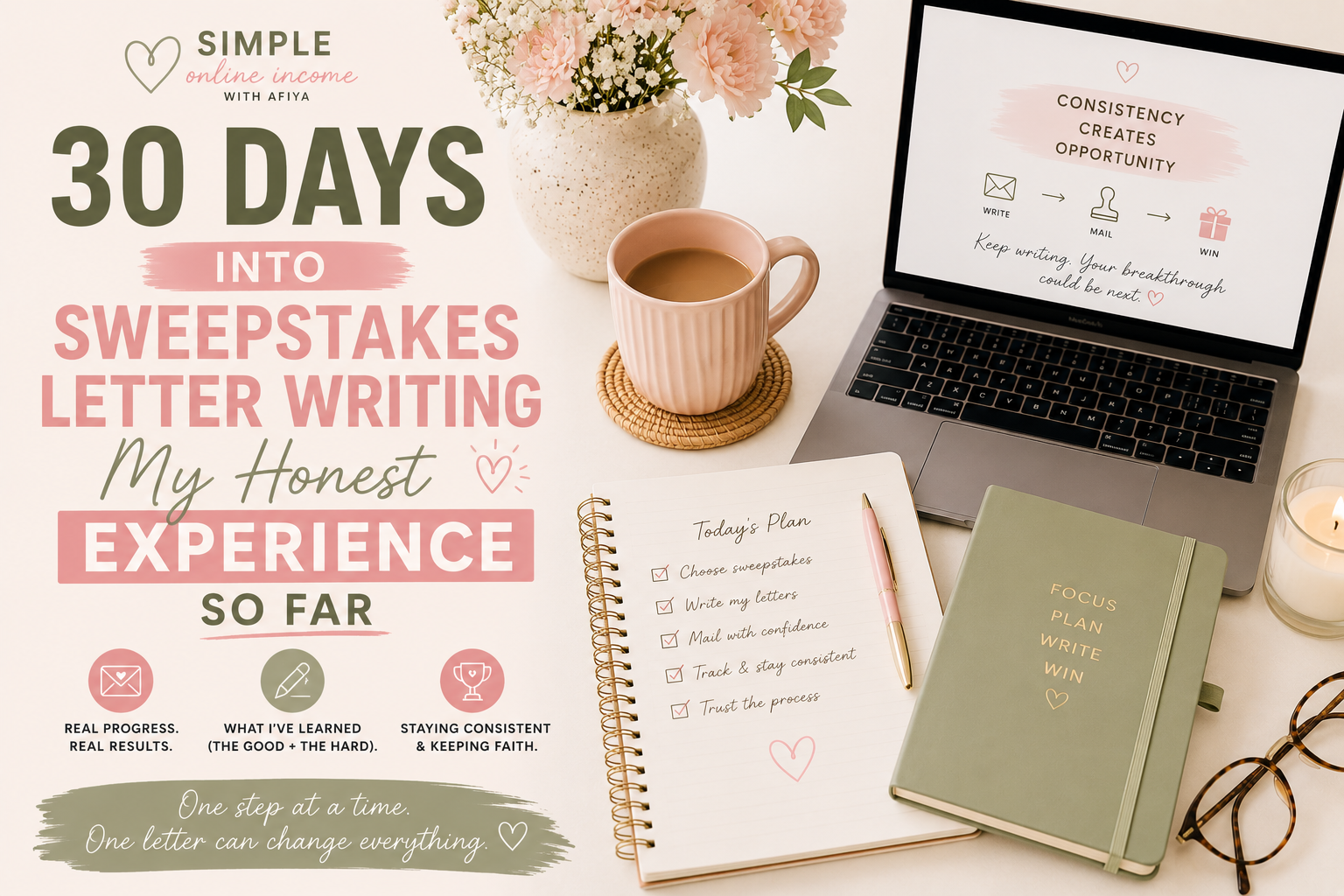 30 Days Into Sweepstakes Letter Writing: My Honest Experience So Far