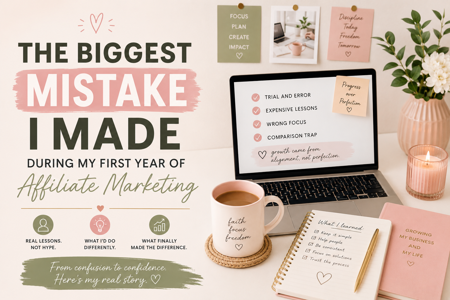 The Biggest Mistake I Made During My First Year of Affiliate Marketing
