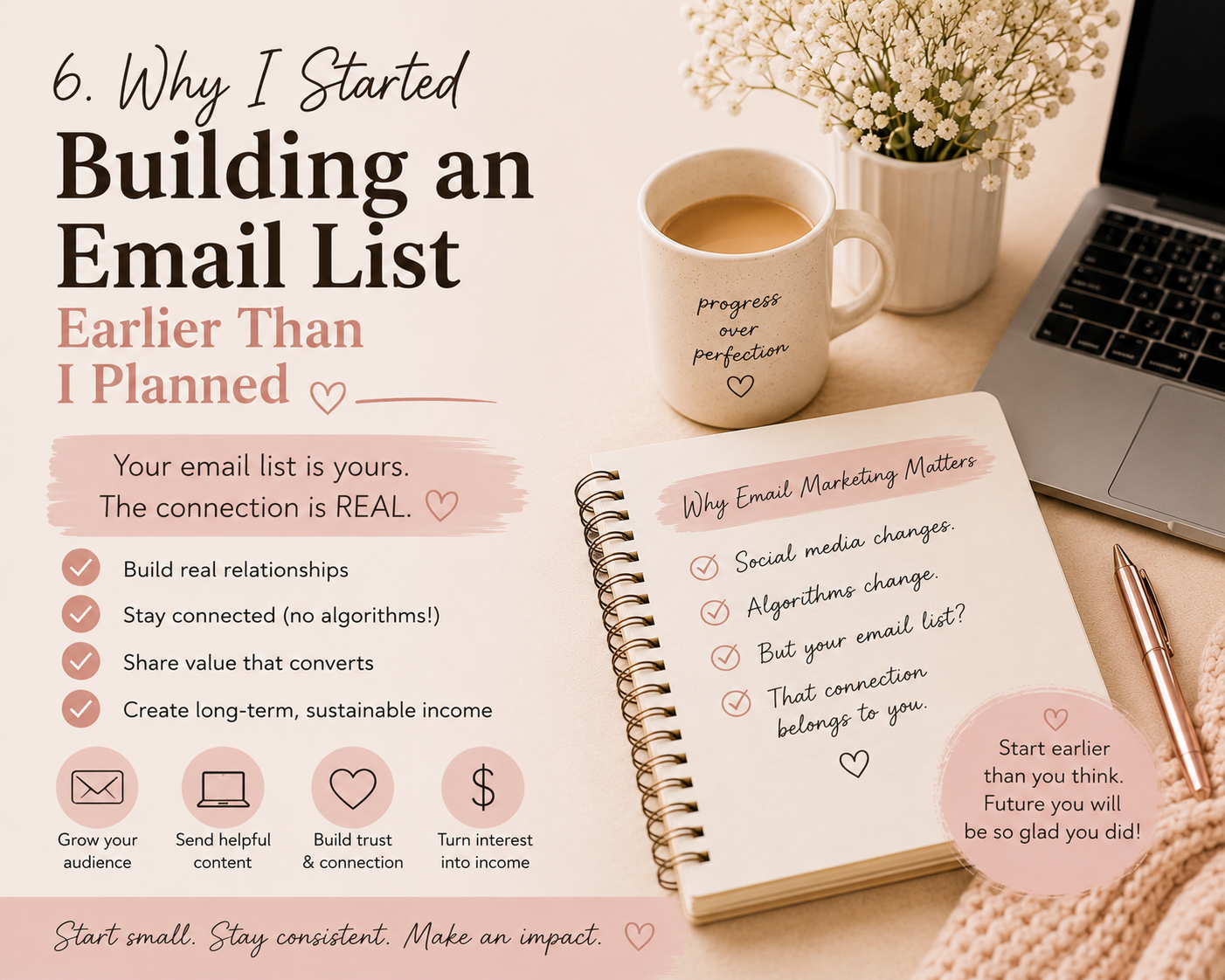 WHY I STARTED BUILDING AN EMAIL LIST EARLIER THAN I PLANNED