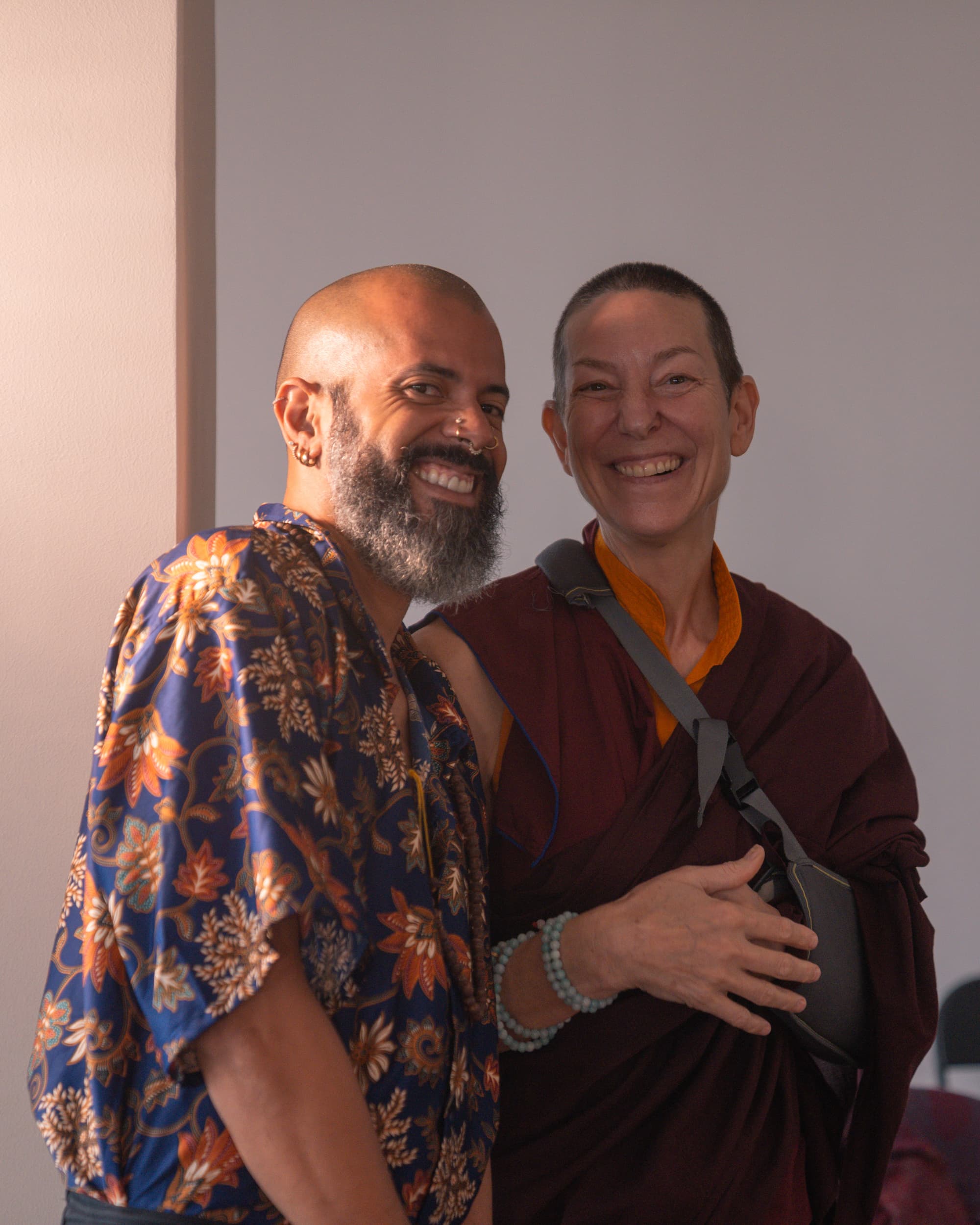 FBE student and faculty member