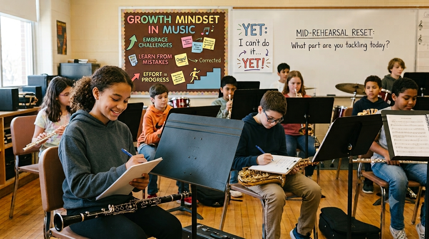 The Power of Music & Band Journals: 3 Simple Ways Journals Build Resilient Musicians