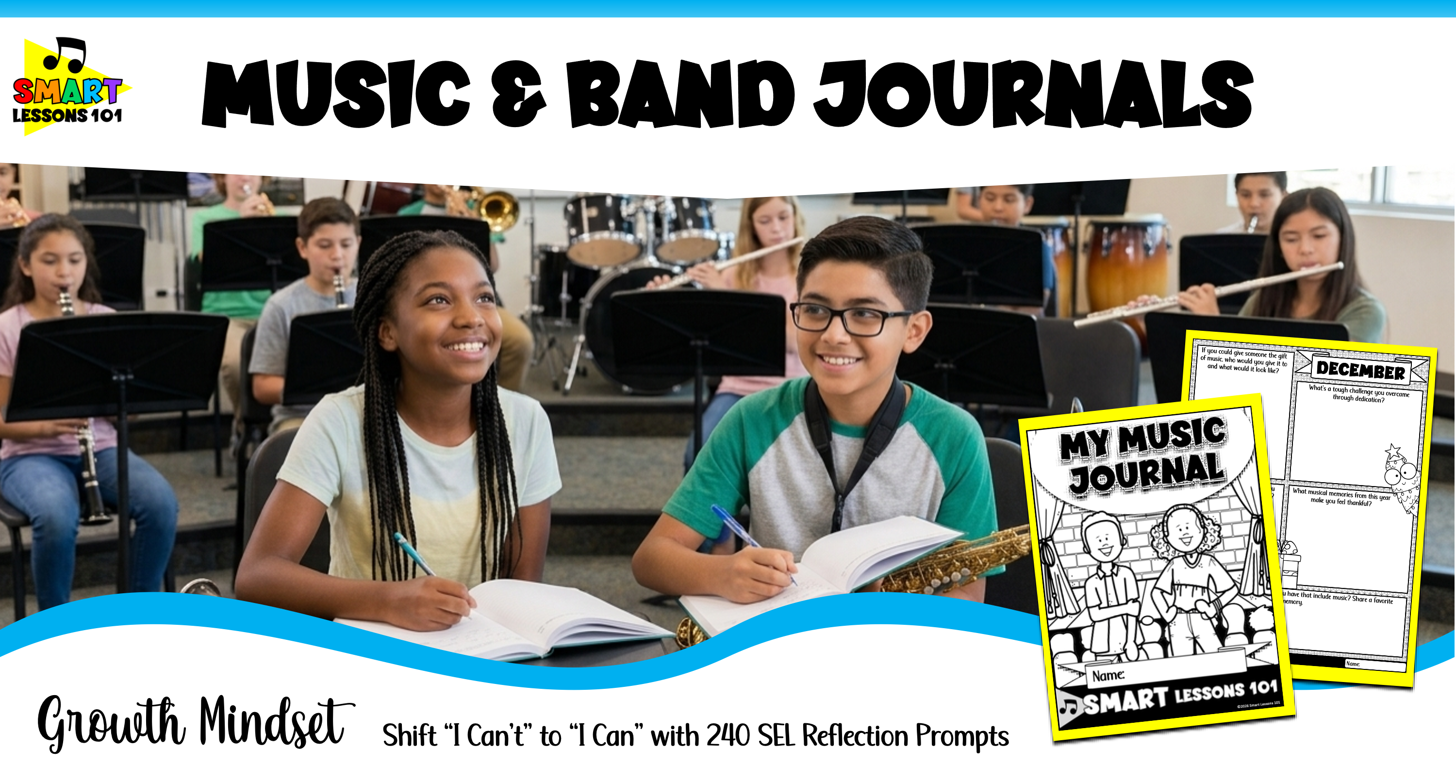 The Power of Music & Band Journals: 3 Simple Ways Journals Build Resilient Musicians