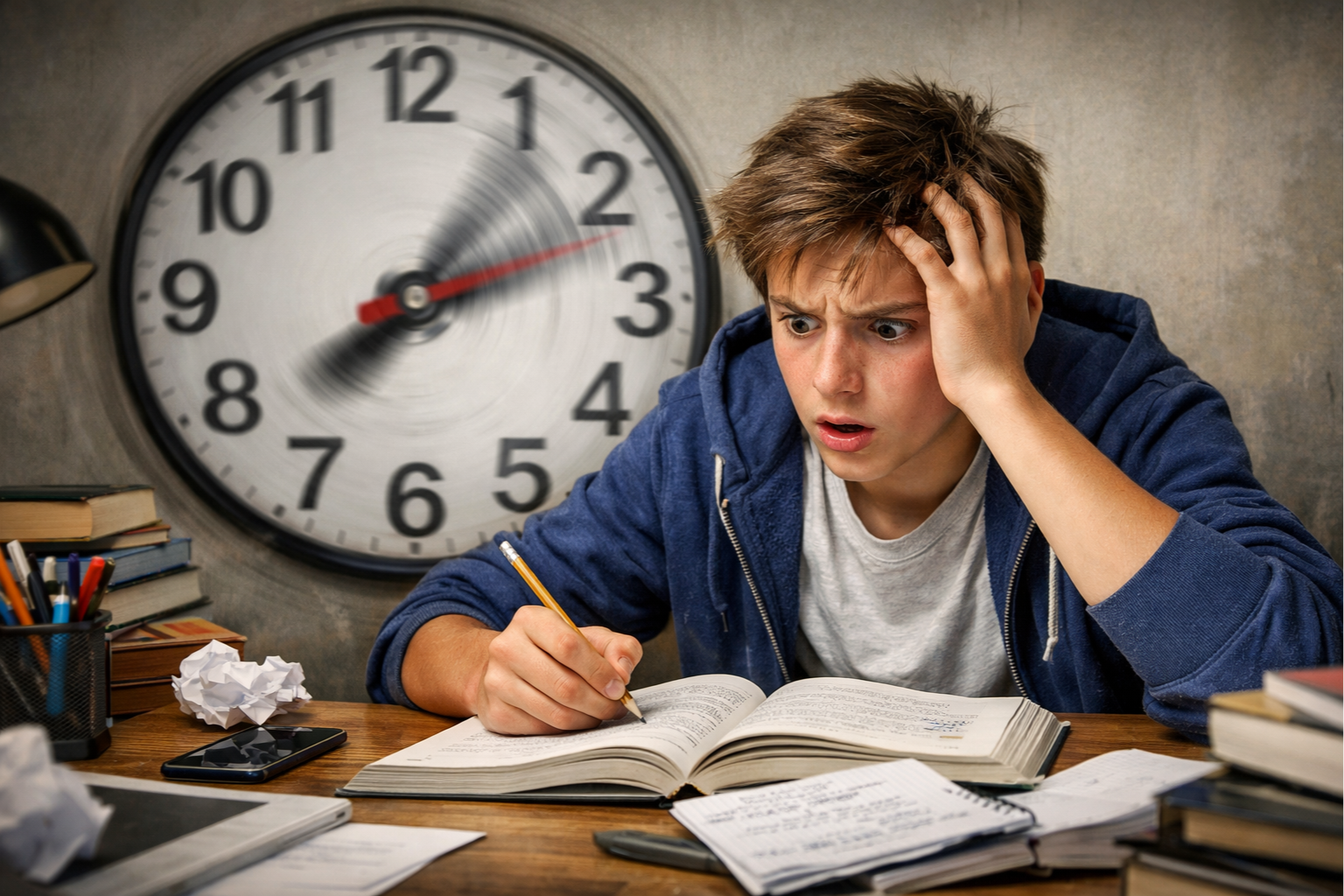 Ena ura v učenju. Velika razlika v rezultatu.