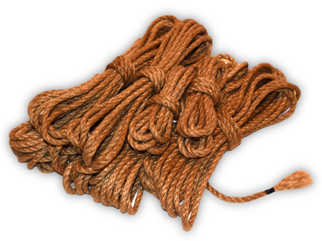 Jutey Bound Rope - Hand finished shibari bondage ropes