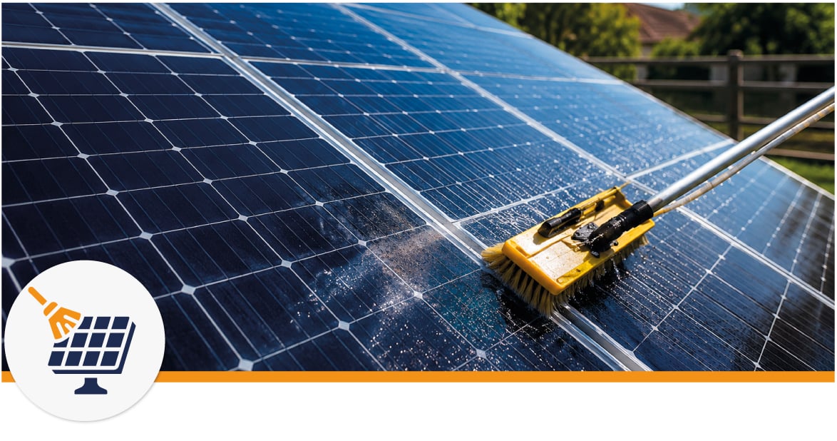 lavaggio e manutenzione pannelli fotovoltaici per energie rinnovabili