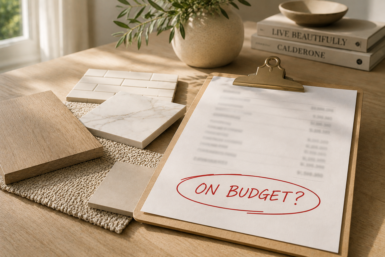 Your Builder Says You Are On Budget. Are You?