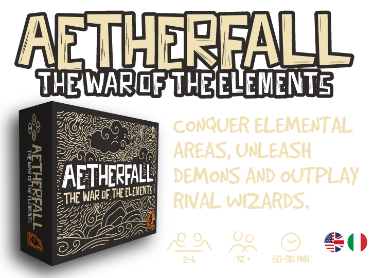 AetherFall - The war of the elements. Conquer elemental areas, unleash demons and outplay rival wizards.