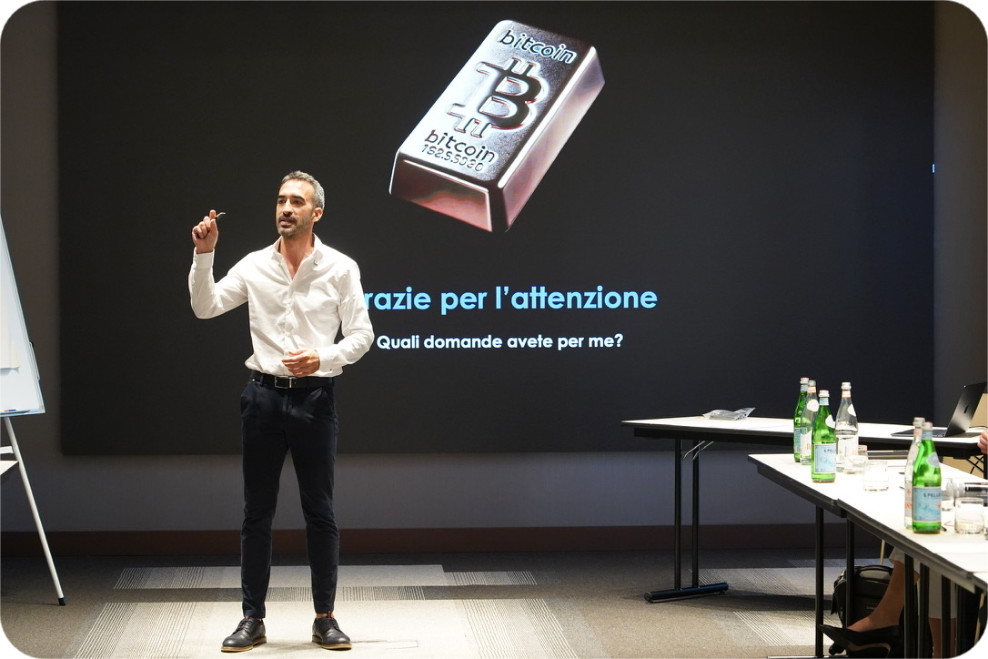 Daniele Edoardo Sottile, autore di Bitcoin in Portafoglio