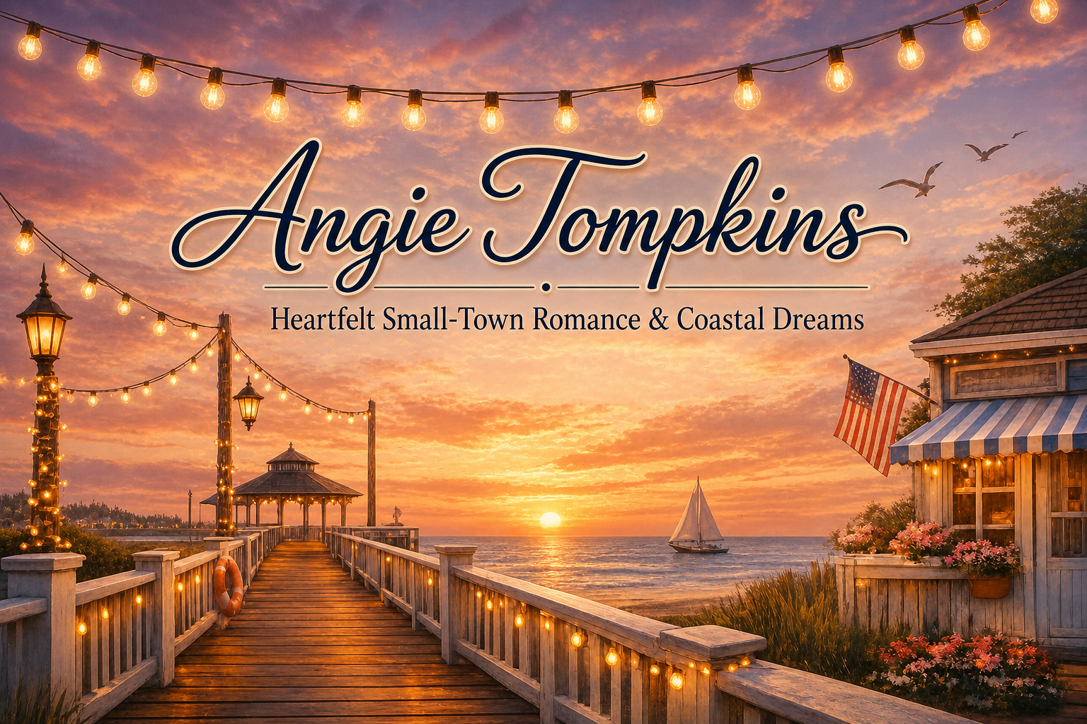 Angie Tompkins - Heartfelt Small-Town Romance and Coastal Dreams