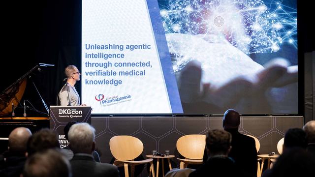 DKGcon presentation on connected, verifiable medical knowledge
