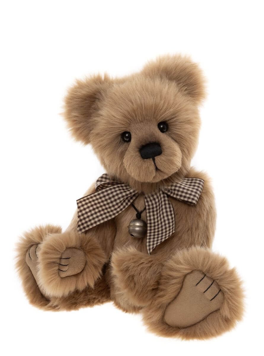 Cartwright the classic brown Charlie Bear at Ferguson Finch
