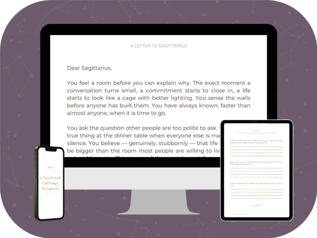 Libra Shadow work Guide pdf mock up example - letter, journal prompt ideas and tarot spread
