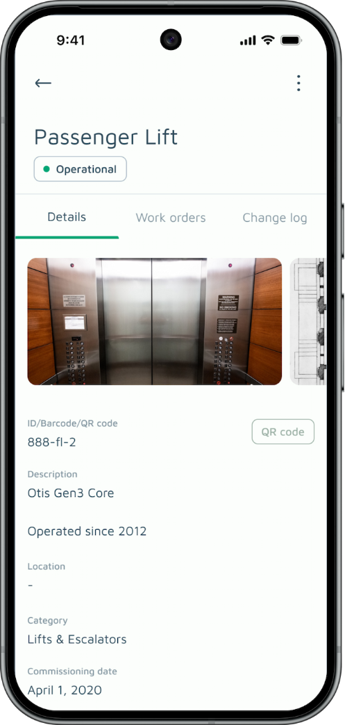 Asset Details and Work Orders