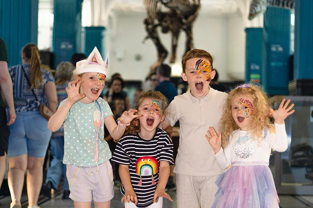 Kids at Manchester Museum