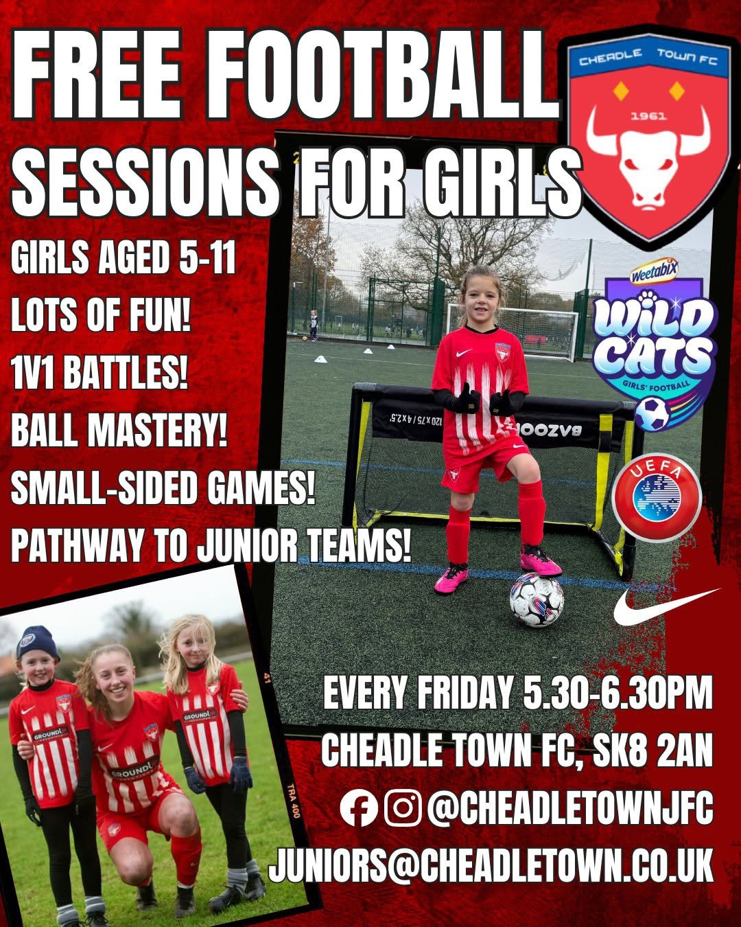 Cheadle Football for Girls