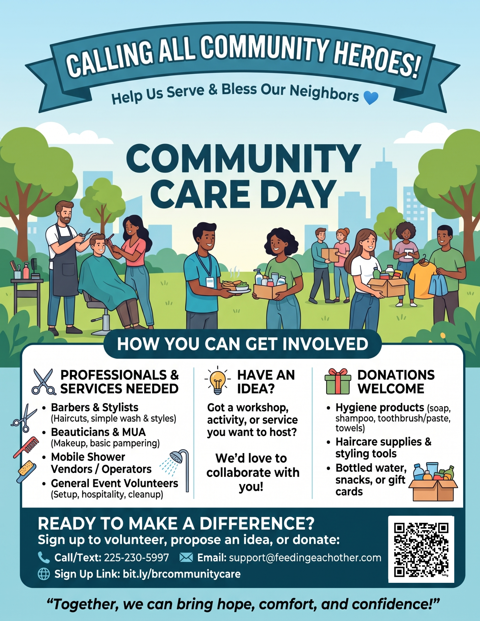 Community Care Day Flier