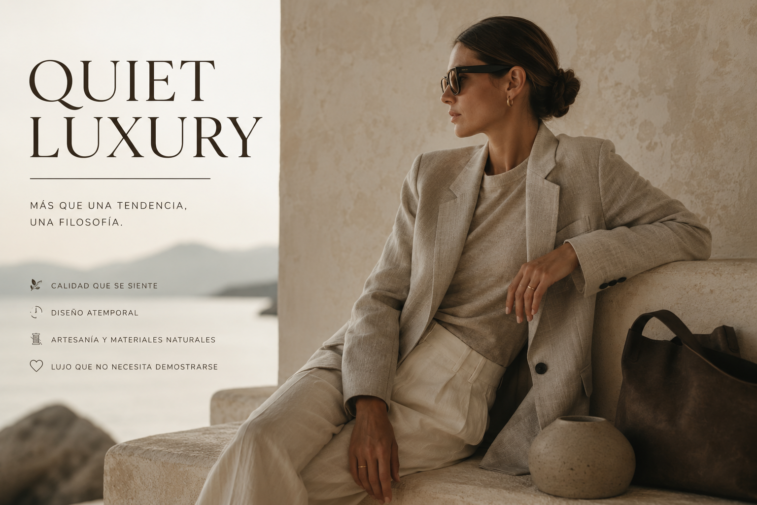 ¿Qué es realmente el Quiet Luxury? (Y por qué va mucho más allá de vestir sin logotipos)