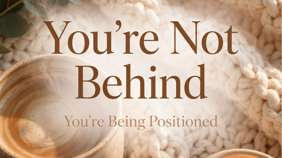 You're Not Behind