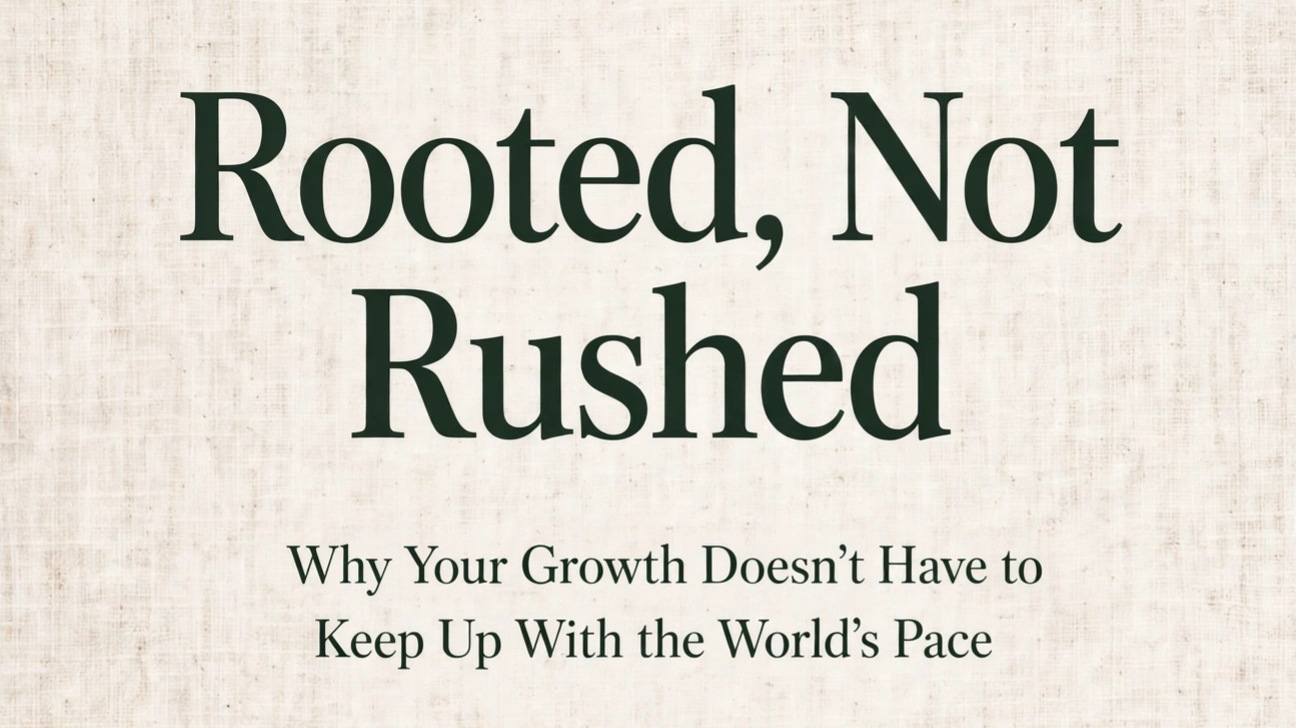 Rooted, Not Rushed: Trust God's Timing