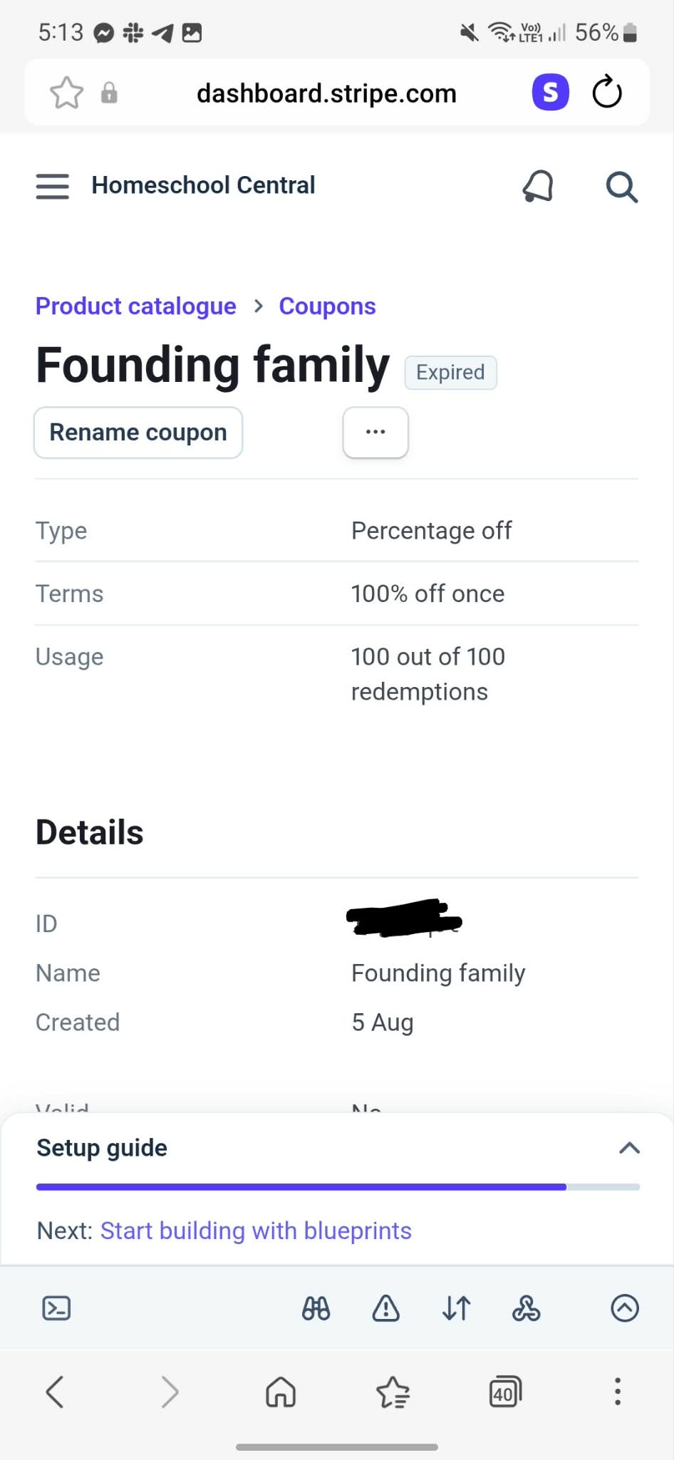 All coupons exhausted