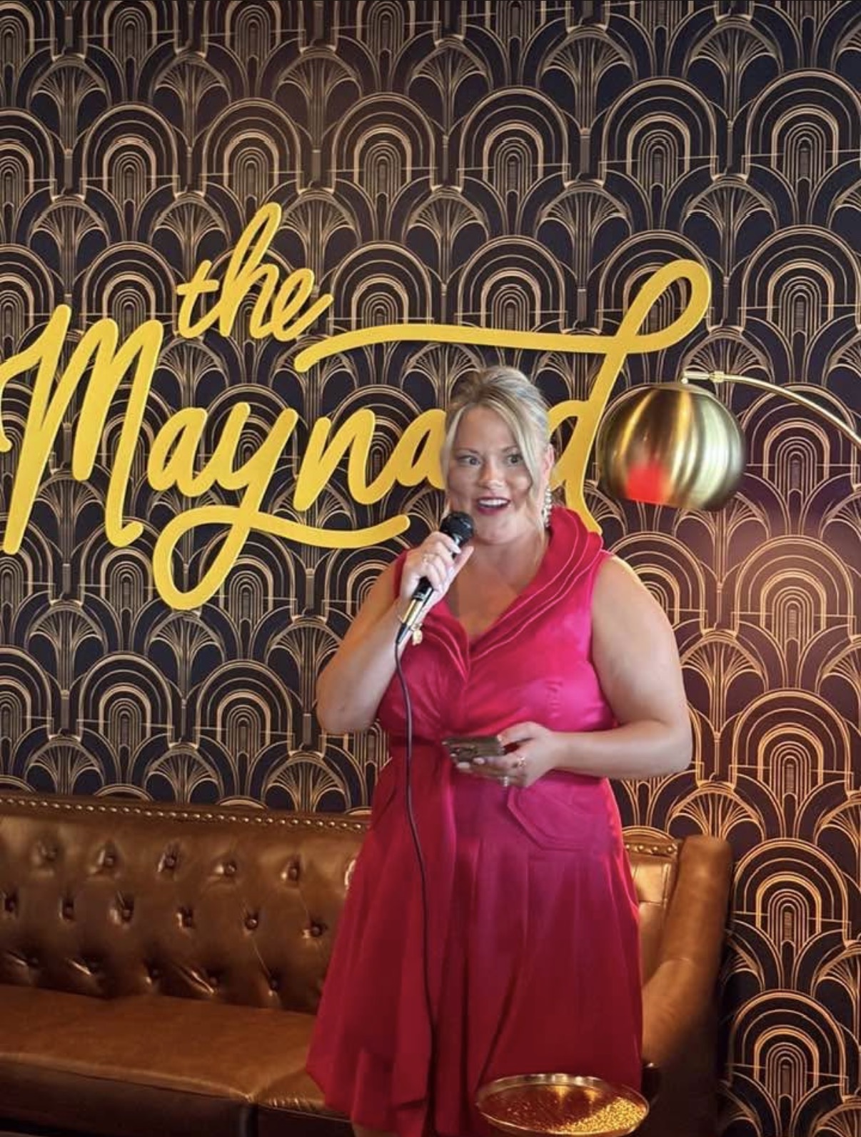 Chelsea celebrating The Maynard grand opening