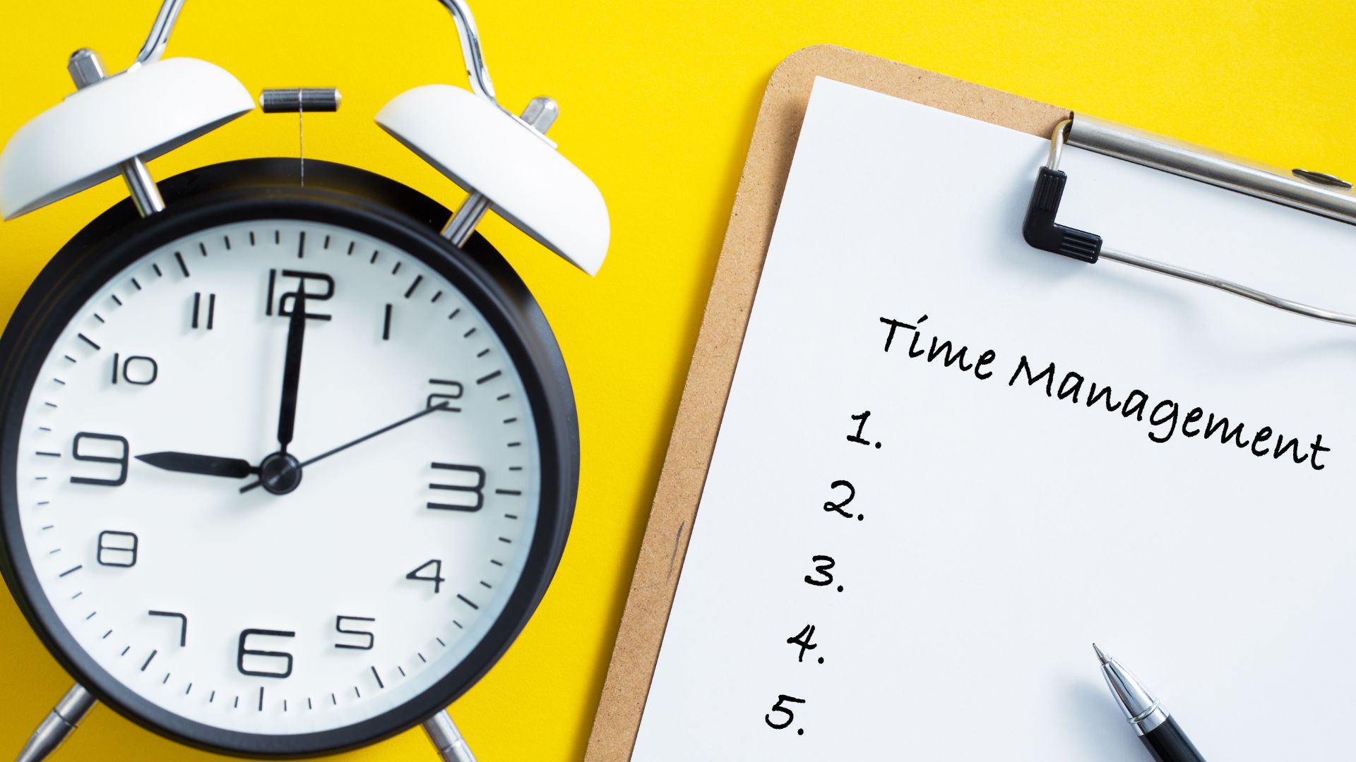 9 Must Have Time Management Skills