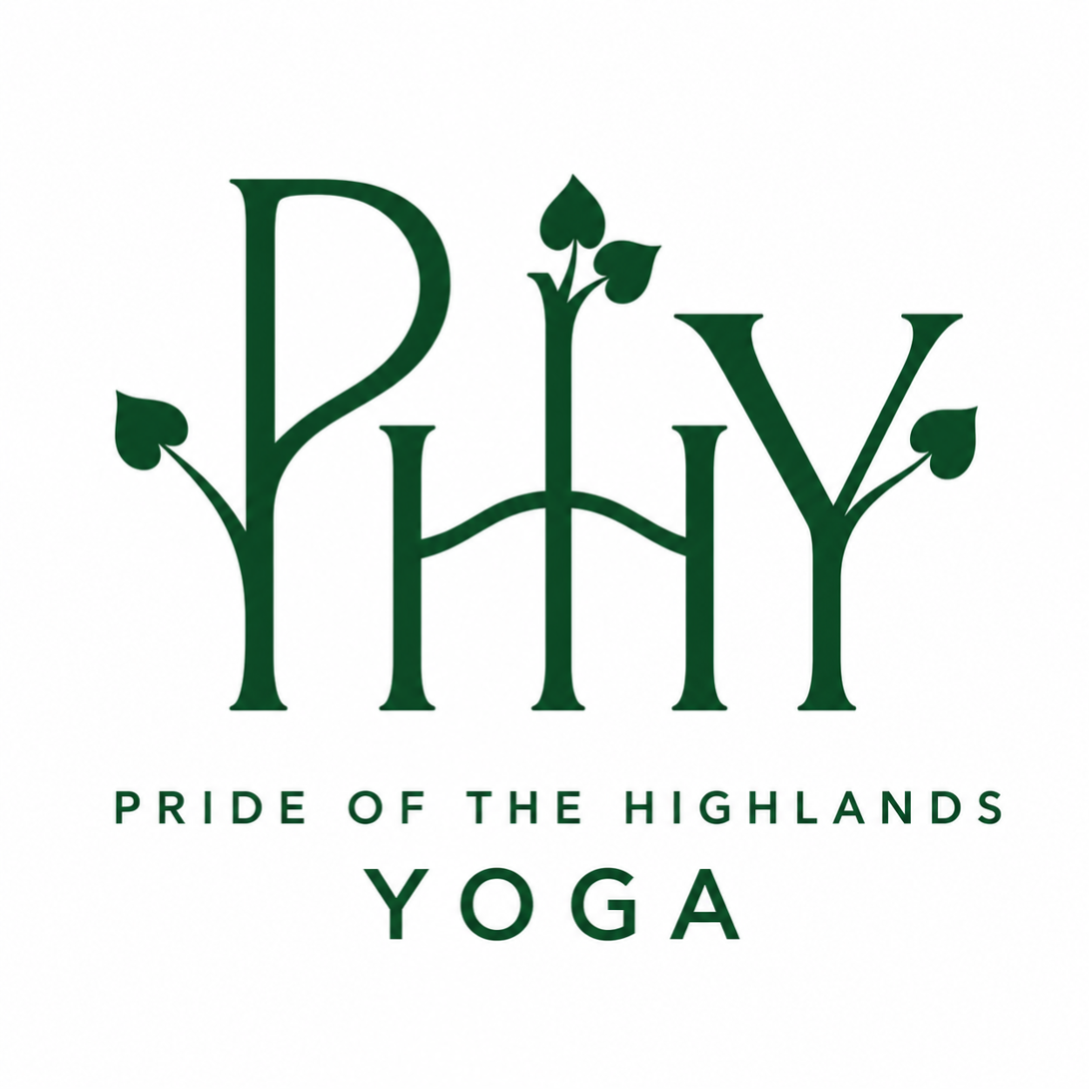 Pride of Highlands Yoga Logo