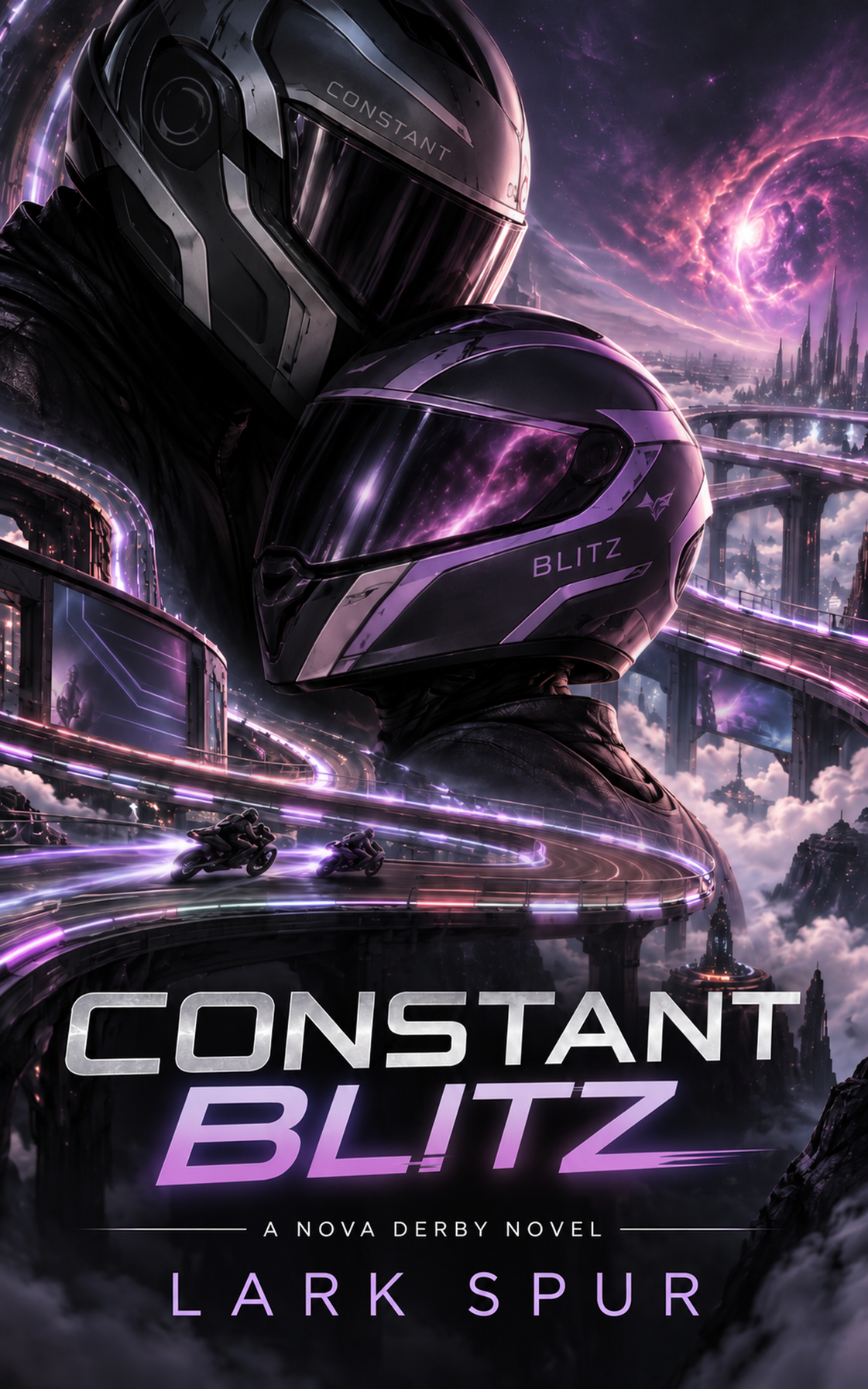 Constant Blitz book cover by Lark Spur