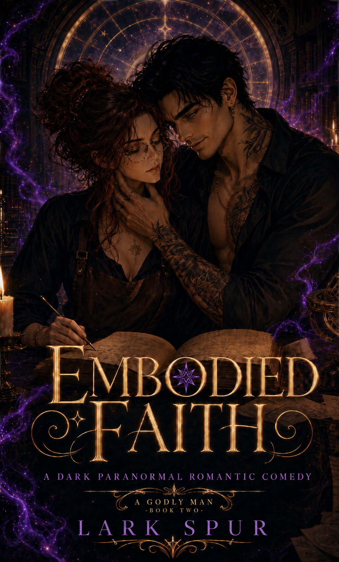 Embodied Faith, A Godly Man book two cover by Lark Spur