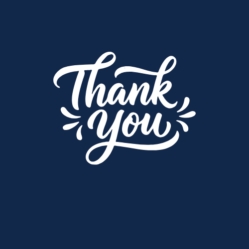 A Note of Thanks