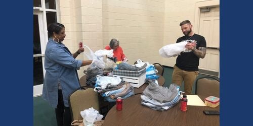 Food Bags for Rock Rest Elementary Students
