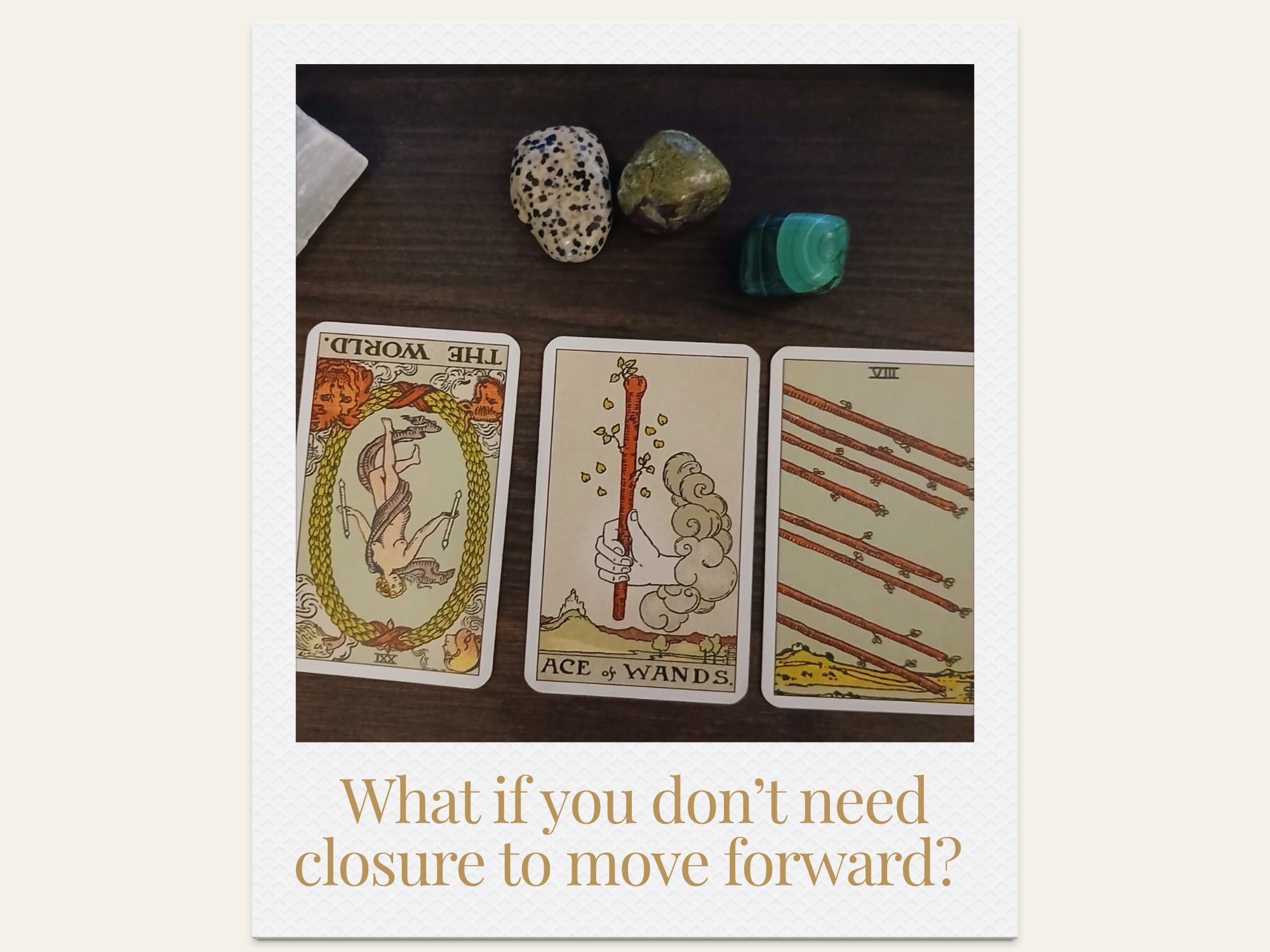 What If You Don’t Need Closure to Move Forward? | Collective Tarot Reading